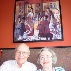 August 2008 at the Blue Slipper Bistro