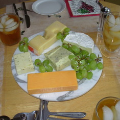 cheese plate August 2007