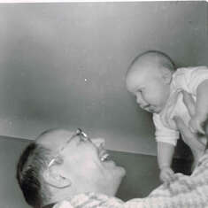 Loren with Dirck February 1958