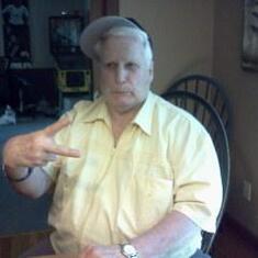 "Check out my gang sign" - Grandpa 