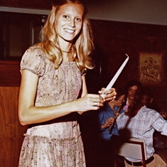 Lori in the 1970's as a beautiful young woman