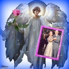 Thank you Sharon for this beautiful artwork. "In the arms of the angels"