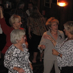 Loretta's in charge of the dance floor