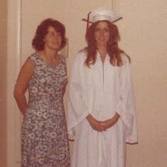 Jonna's high school graduation 1978.