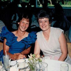 Aunt Loretta and Mary Kondner June 1987