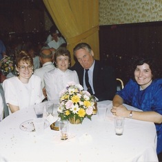 Ray, Lynn, Mom, Walt, Anna and Lon at Robin's wedding.