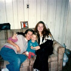 Mom, my sister Belinda and I 