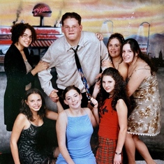 This was one of our high school homecoming dances. I think it was the first time I met Lorna.