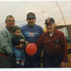 1996 Lou, Joe, Spencer and my dad