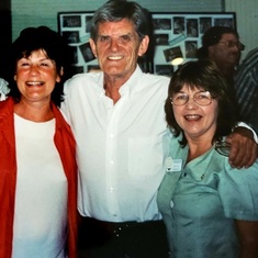 Diane, Loudon and Kay at a Commons Celebration