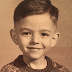 Lou/Dad as a young child/little boy