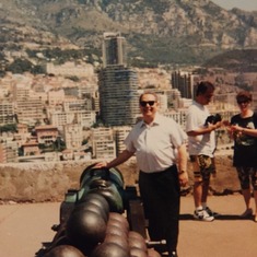 Dad/Lou in Monaco 1997