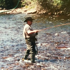 Dad/Lou Fly Fishing