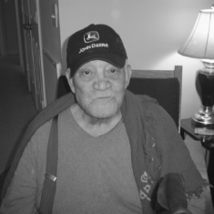 Dad's new baseball hat.