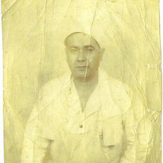 Raphael dad's father. Dad's profession was also a butcher.