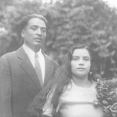 Grandpa Alfonso and grandma Simona Padilla.
