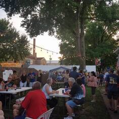 Fiesta 2016 @ 214 Chandler Street cousin Tish back yard always packed with family and friends every year for the annual fiesta.