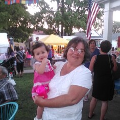 Tish Alcala and Emmy grandaughter