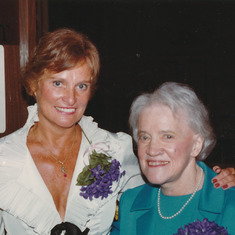 Mom's friend, Senator Margaret Chase Smith
