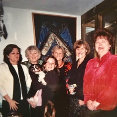 One of mom’s special “Wingless Angels” gatherings!