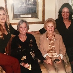 Lyn,  mom, Doris and myself - a mighty foursome! 