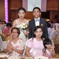 Tita Lourd was our VIP during our wedding in May 2015. She was so pretty!
