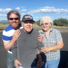 Lucian, Gary and Ruth, Alturas, CA.