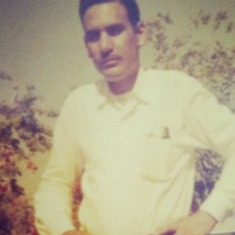 Daddy,as a young man