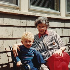 Caleb and Grandma