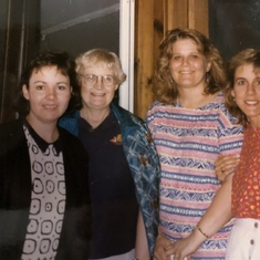 Mary, Lu, Kathleen McCabe and Dawn Schwartz