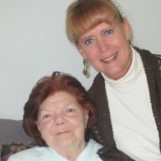 Lucy and her longtime dear friend Diane Ide