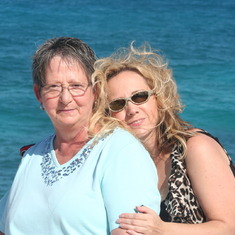 Kim and Mom Cancun 2011
