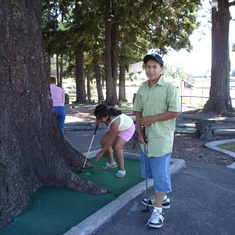 Summer of 2005 ~ golfing around