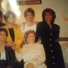 Top: L to R Margaret(Chicka)Lucy(Mom)
Ann Lower: Rome and Mary