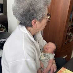 Grandma and Baby Lucy 12/30/21