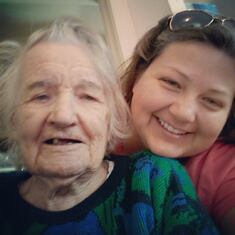 Grandma on her 96th birthday!