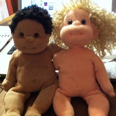 luis & wendy dolls
