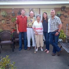 Easter 2013 w/ Grandmommy and Granddaddy