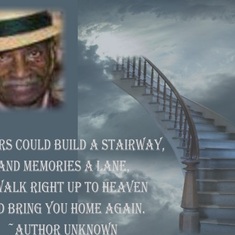 grandaddy by the stairs