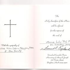 Mass Card for Mom (2) - June 10th, 2014