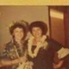 This pic was taken at my mother's wedding reception back in 1983 I believe. ..