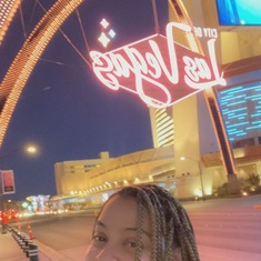 Your baby girl made it to Vegas 