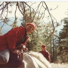 Hunting pack trip, 1987-1