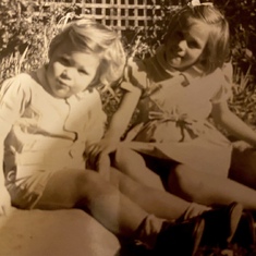Lyman and Lynda in about 1942