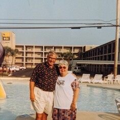 Mom in South Carolina with Ron (Brother) and Phyllis (Sister in Law) Zuehlke