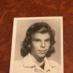 Freshman at Rocky River High School 1960.