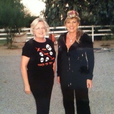 mom and dawn