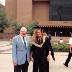 Dean and Amy at graduation from UT
