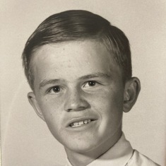 Dad in a school pic (maybe 9th or 10th grade?)