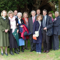 St George's Church, Crowhurst, East Sussex, UK. On the occasion of the internment of Denys Kelsey's ashes, 2005